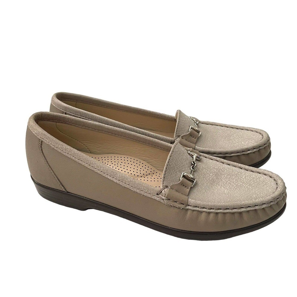 SAS Metro Leather Tripad Comfort Shoes HorseBit Loafers Size 8 S